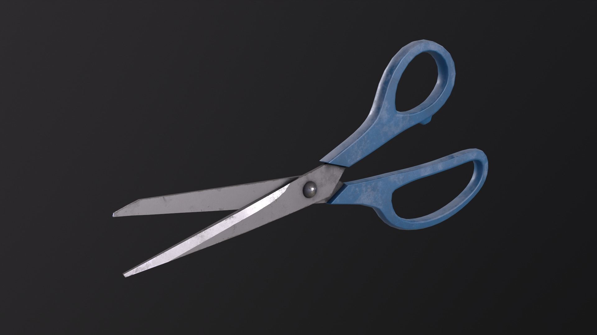 Scissors Vol1 Low-poly 3D model_2