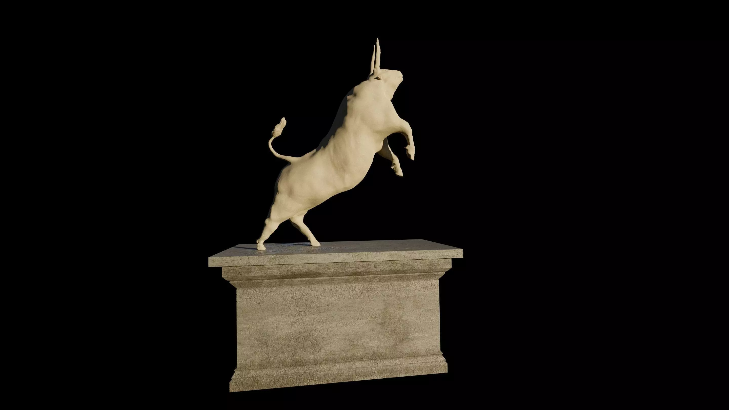 bull statue Free 3D model