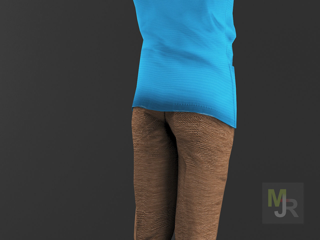 Cartoon Characters Pack1 Low-poly 3D model_25