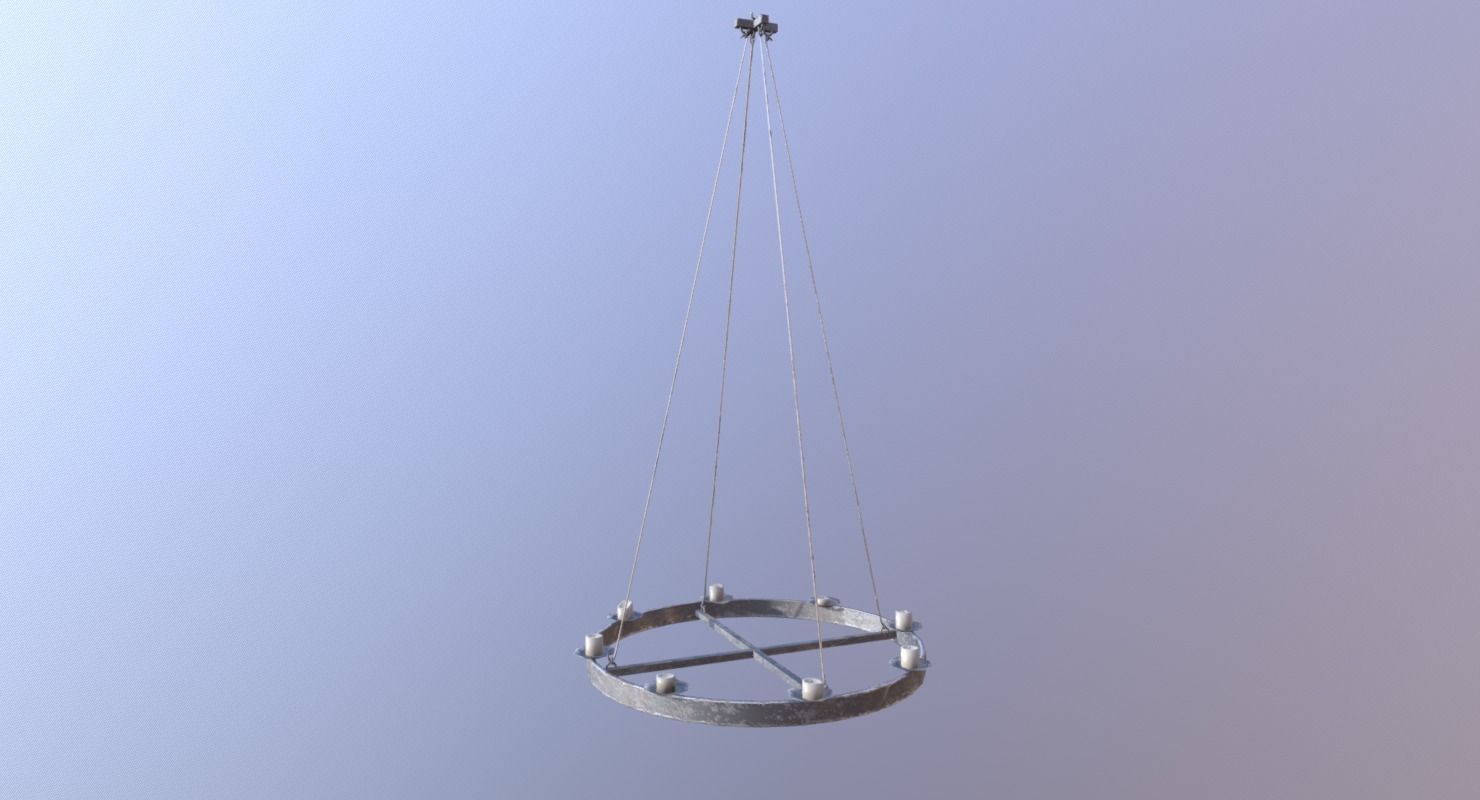 Candle Lighting Pack - The Marquis Collection Low-poly 3D model_7