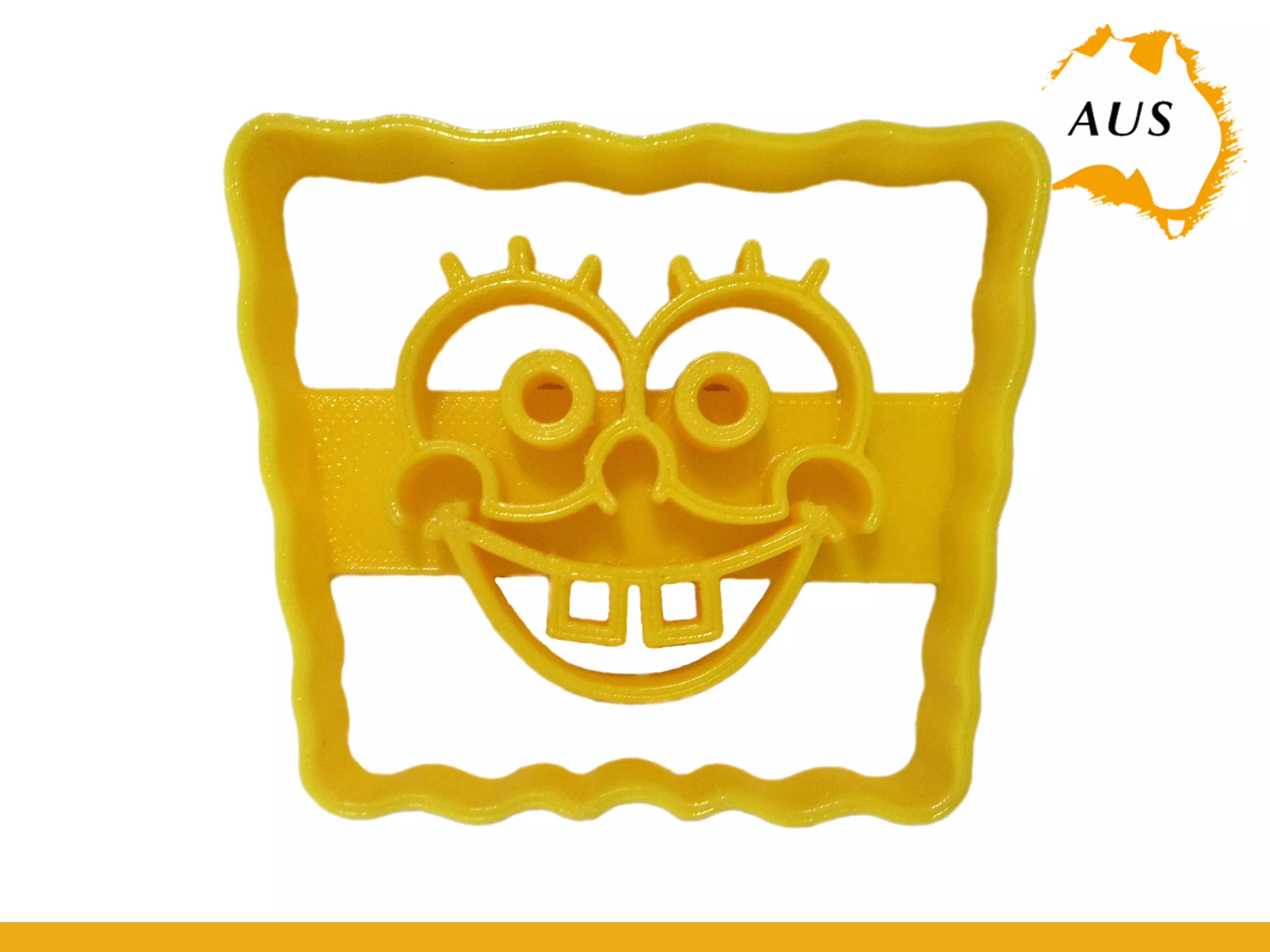 Sponge Bob Square Pants Cookie Cutter Fruit Cake Biscuit Decor 3D print model_0