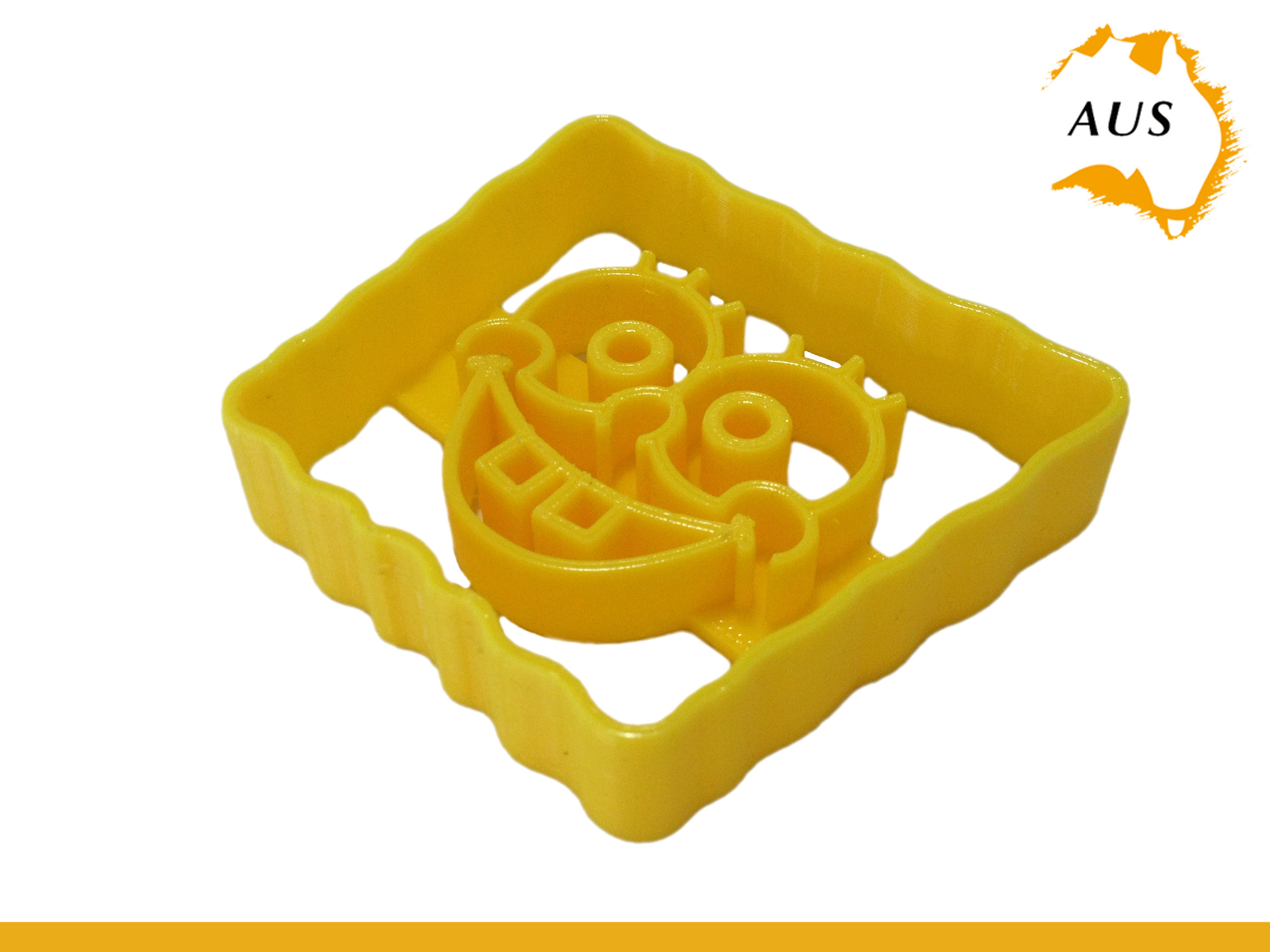 Sponge Bob Square Pants Cookie Cutter Fruit Cake Biscuit Decor 3D print model_1