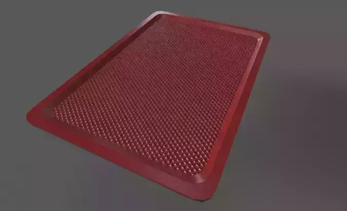 Plastic Tray Free low-poly 3D model