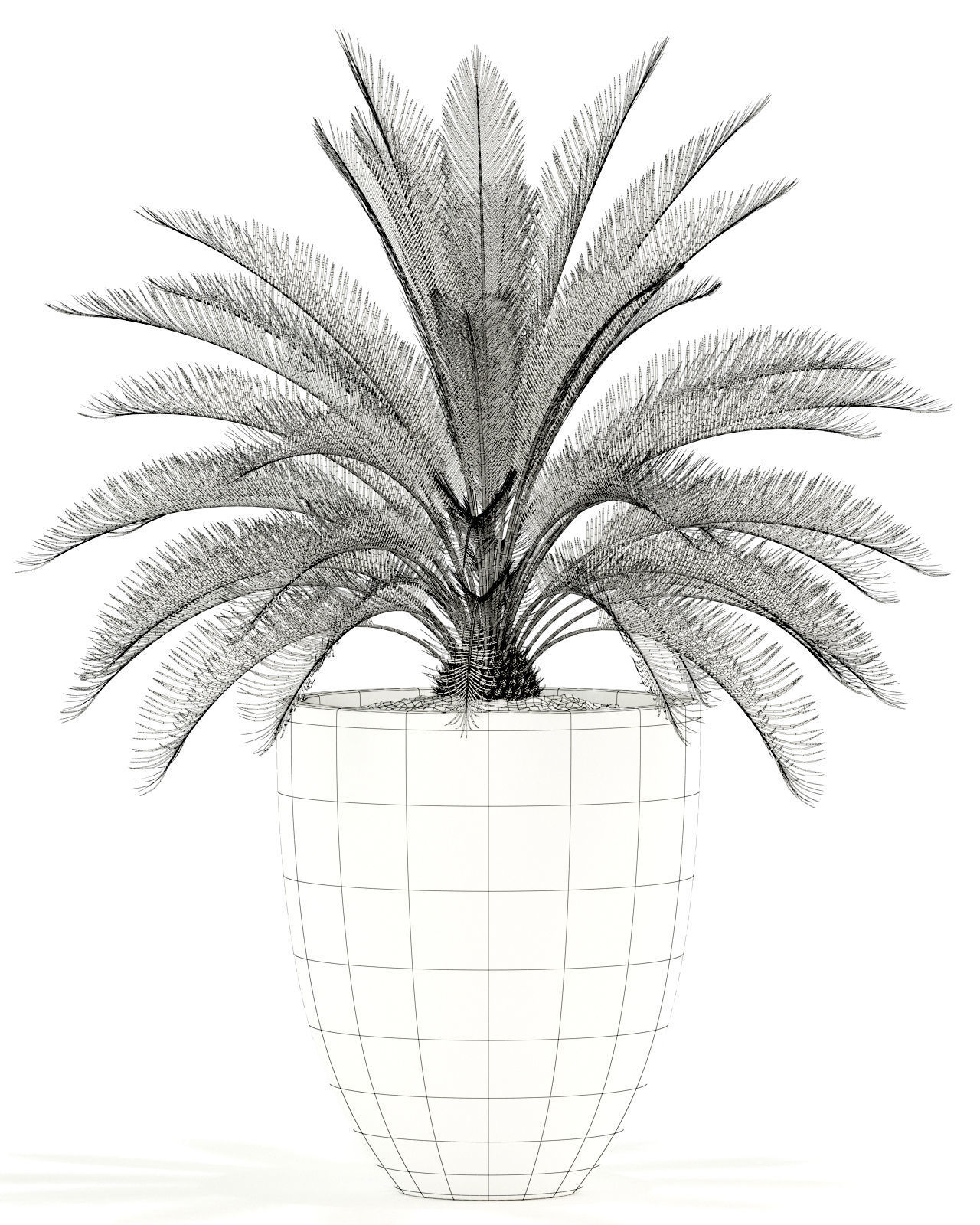 Plants collection 101 Awesomeplanters 3D model_4