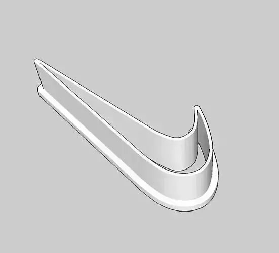 Nike Cookie Cutter 3D print model