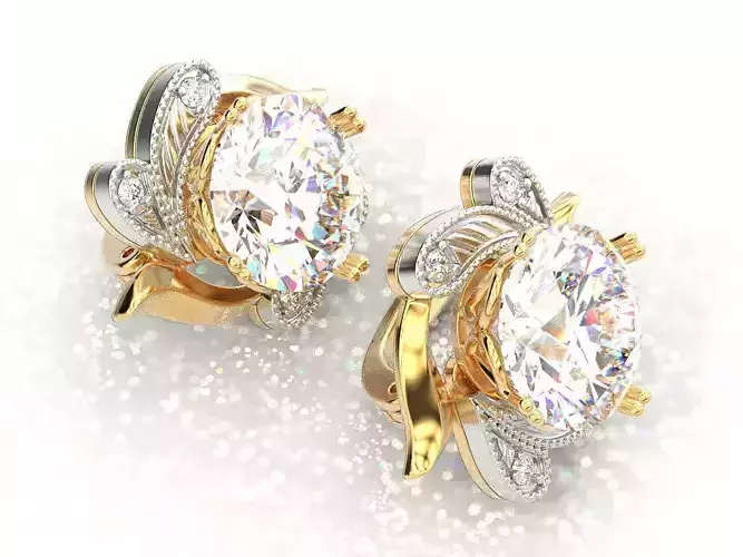 Earrings 14 3D print model
