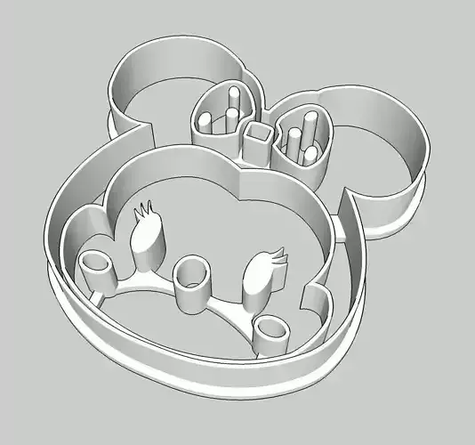 Tsum Tsum Minnie Cookie Cutter