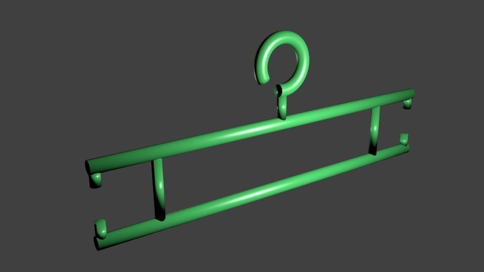 Hanger 3D print model_3