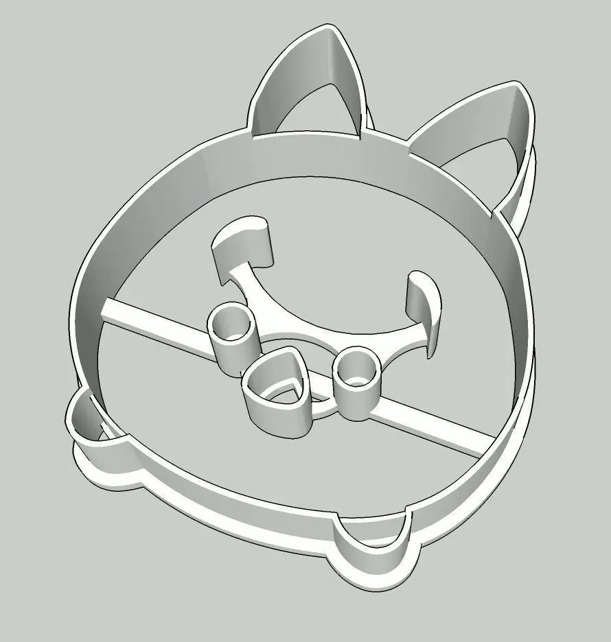 Tsum Tsum Piglet Cookie Cutter 3D print model_0