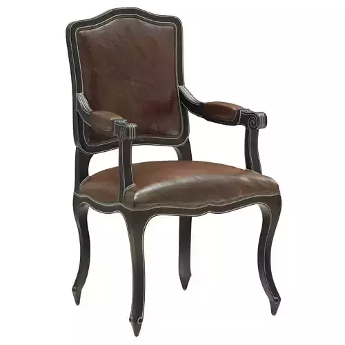 Restoration Hardware Vintage French Camelback Armchair