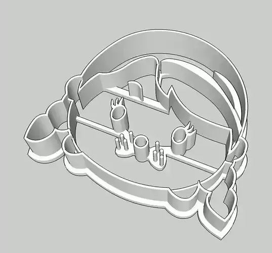 Tsum Tsum Ana of Frozen Cookie Cutter