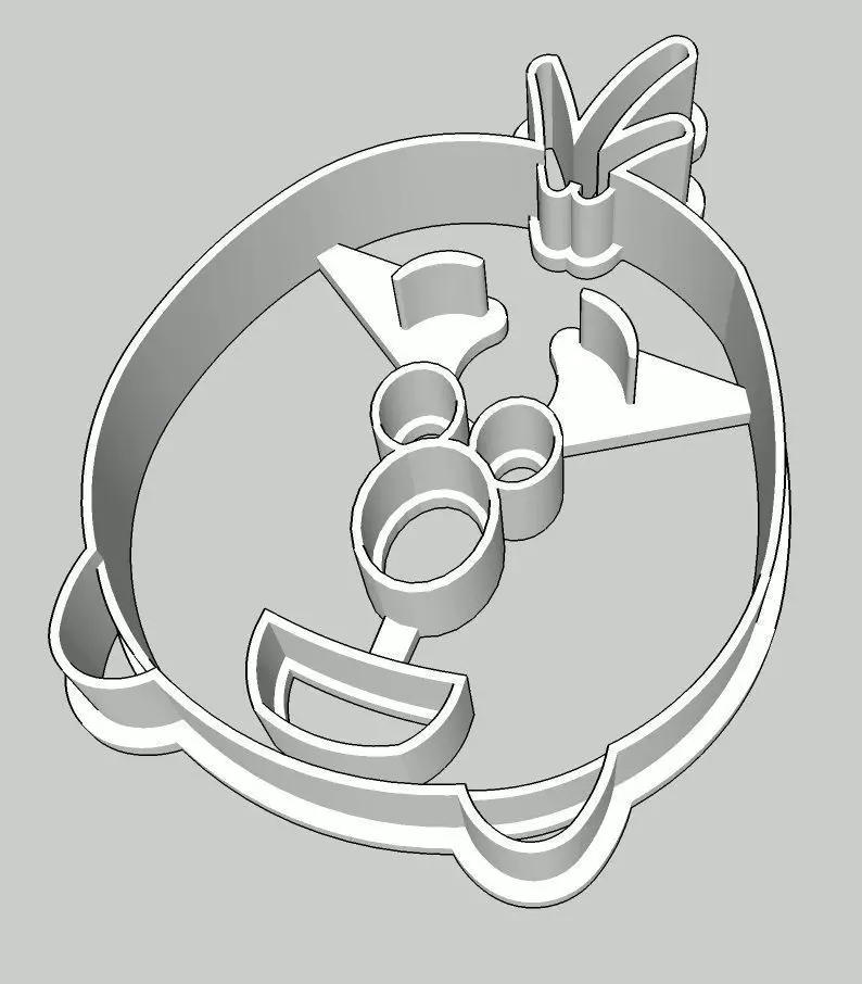 Tsum Tsum Olaf from Frozen Cookie Cutter 3D print model_0