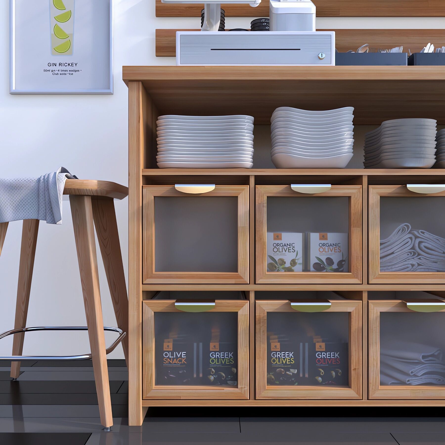 Juice Bar 01 3D model_2