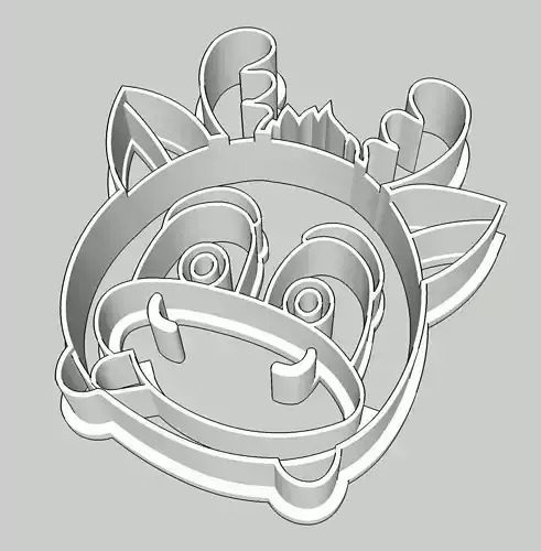 Tsum Tsum Sven from Frozen Cookie Cutter