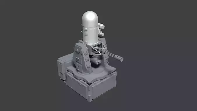 CIWS Phalanxe Naval Gun