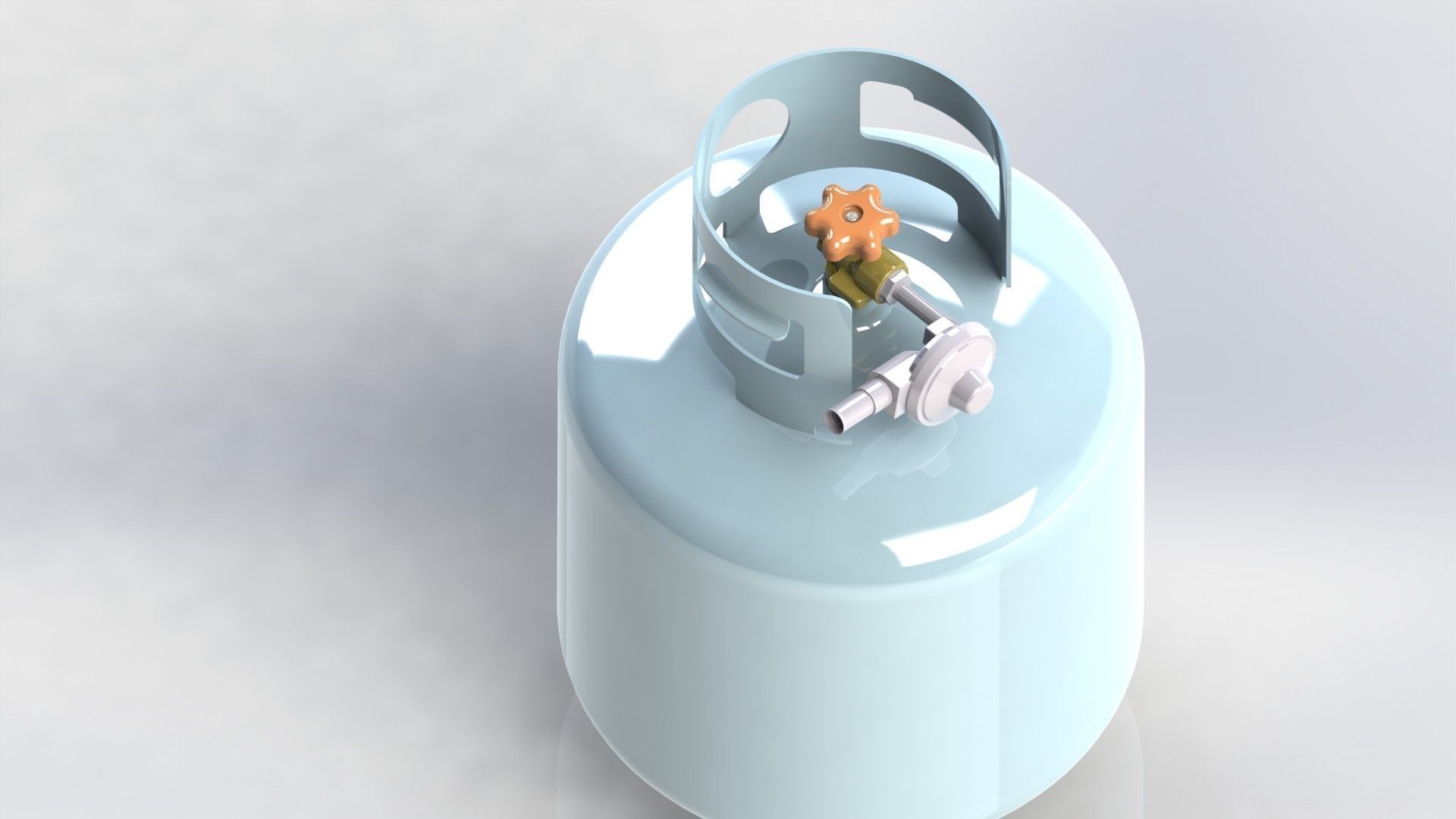 Kitchen Tube Free 3D model_1