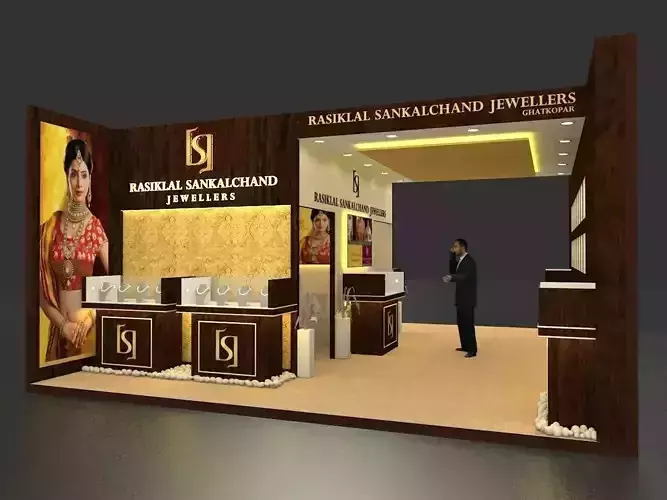 jewellery Exhibition Stall Design