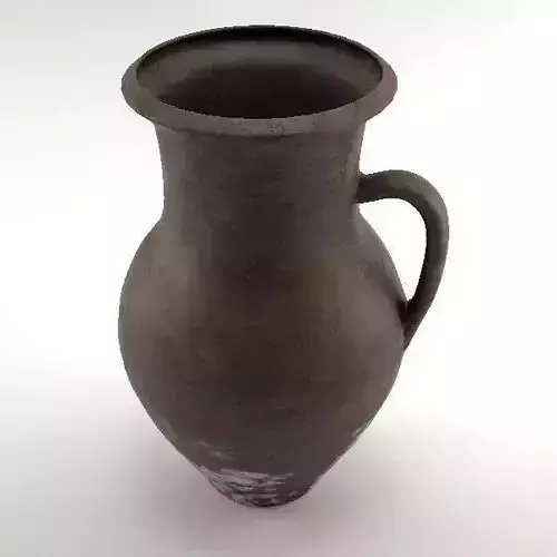 Claypot ancient greek jug