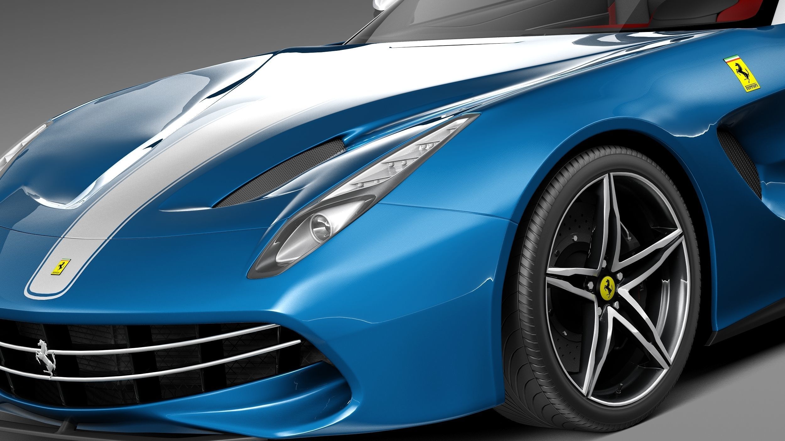 Ferrari F60 America 2015 3D model_2