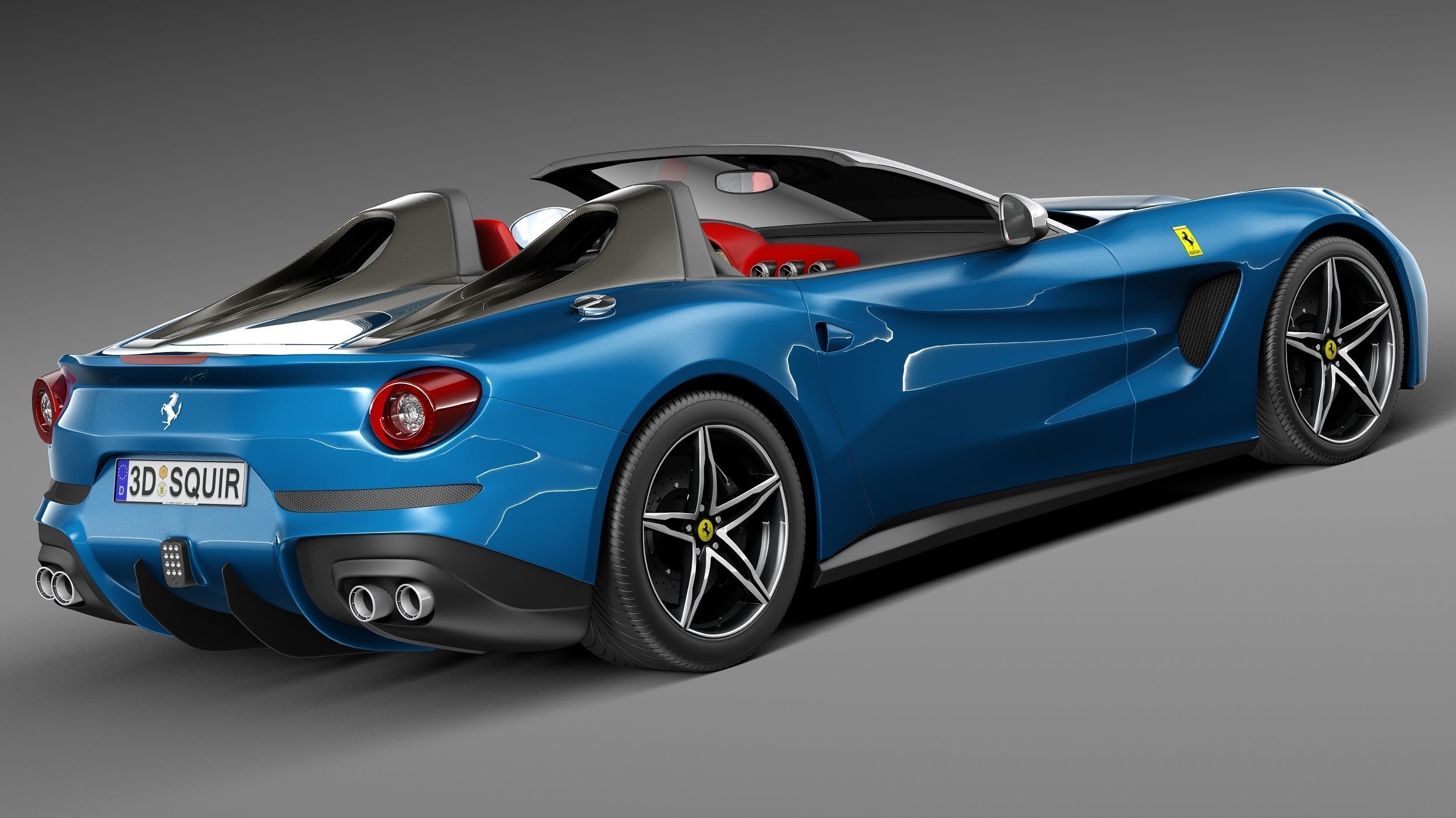 Ferrari F60 America 2015 3D model_4