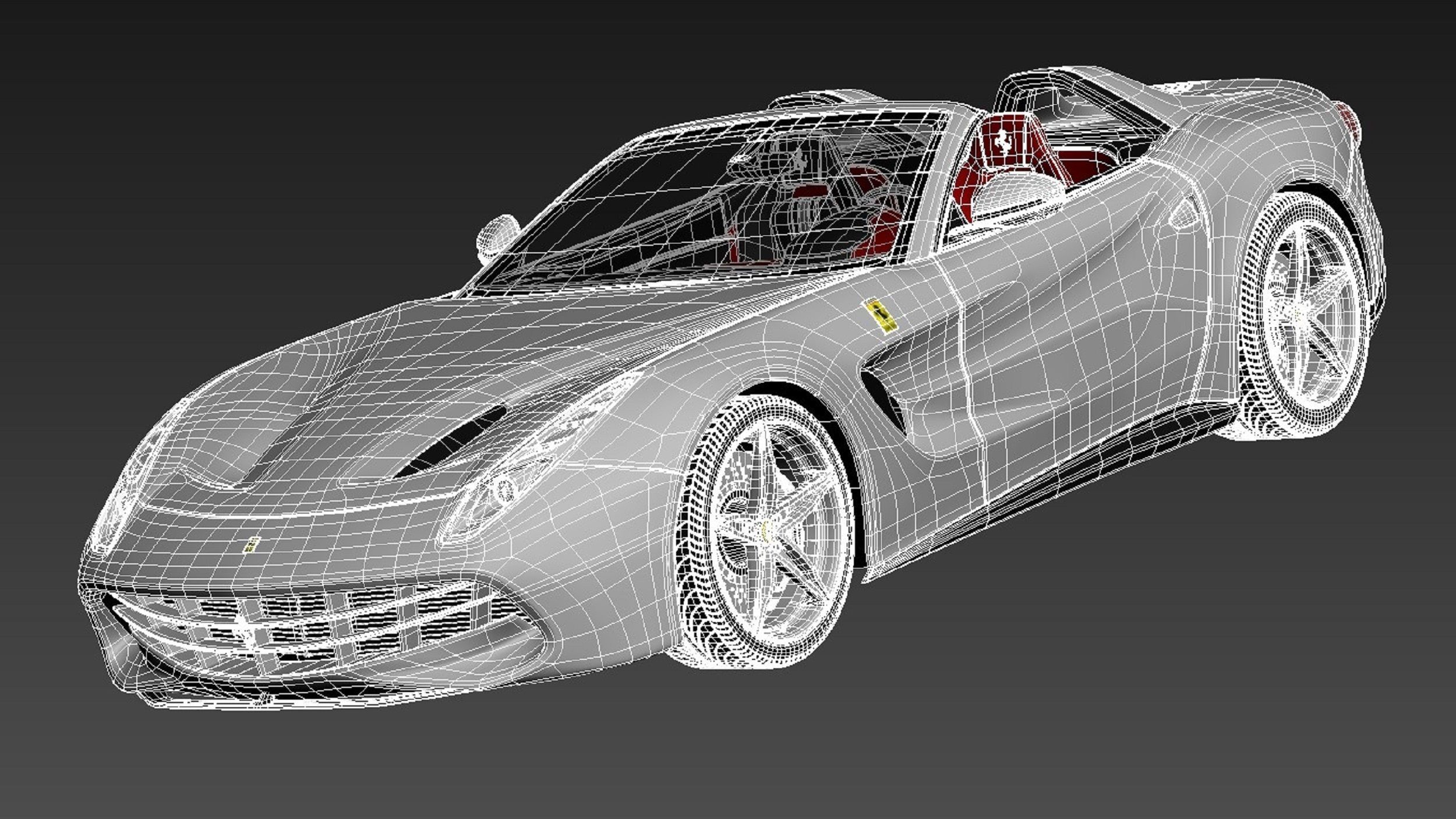Ferrari F60 America 2015 3D model_18