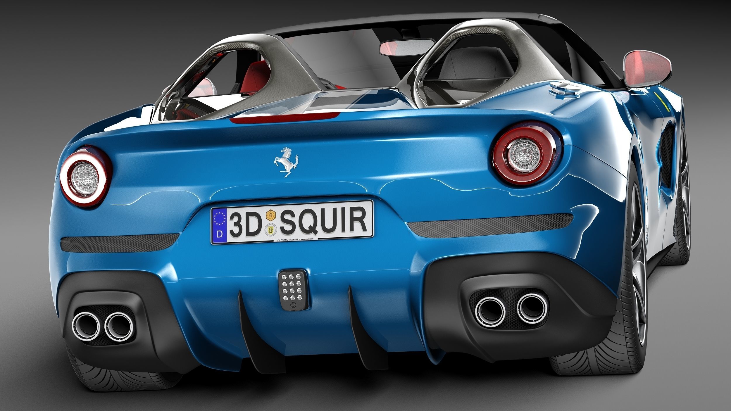 Ferrari F60 America 2015 3D model_5