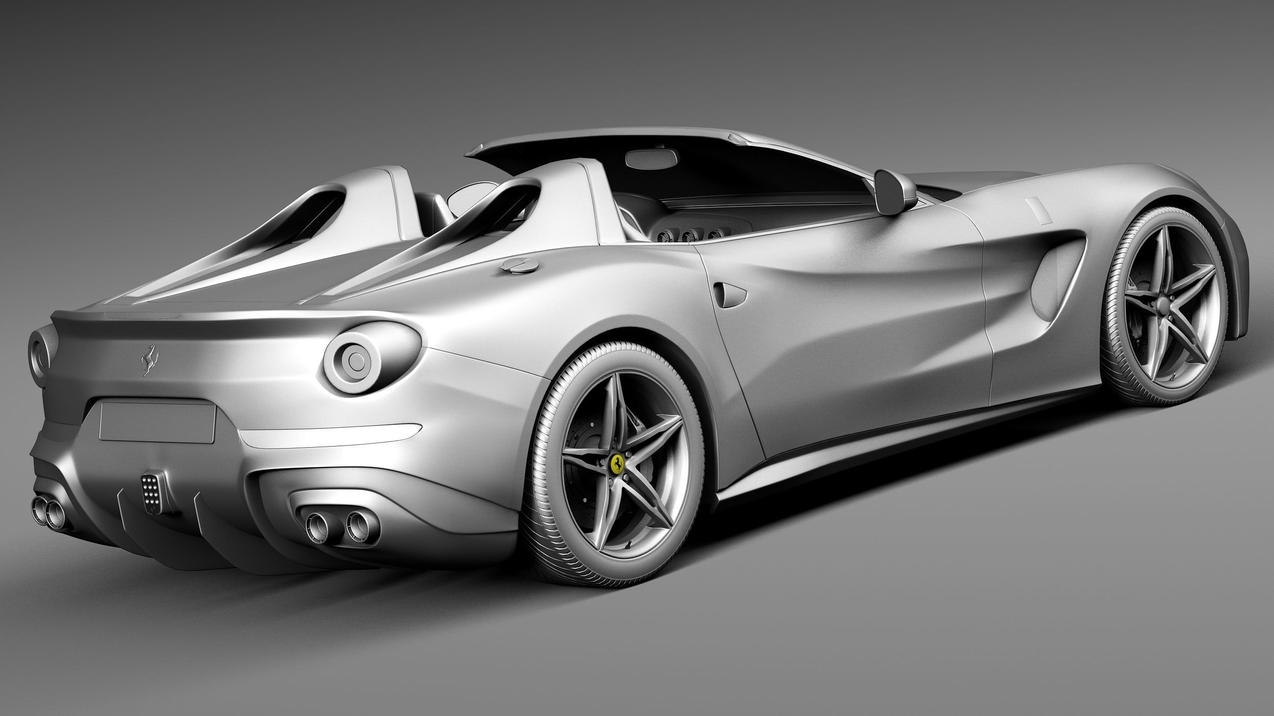 Ferrari F60 America 2015 3D model_14