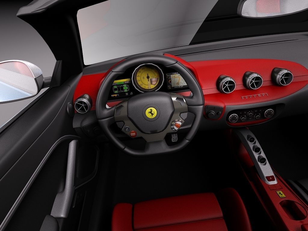 Ferrari F60 America 2015 3D model_9