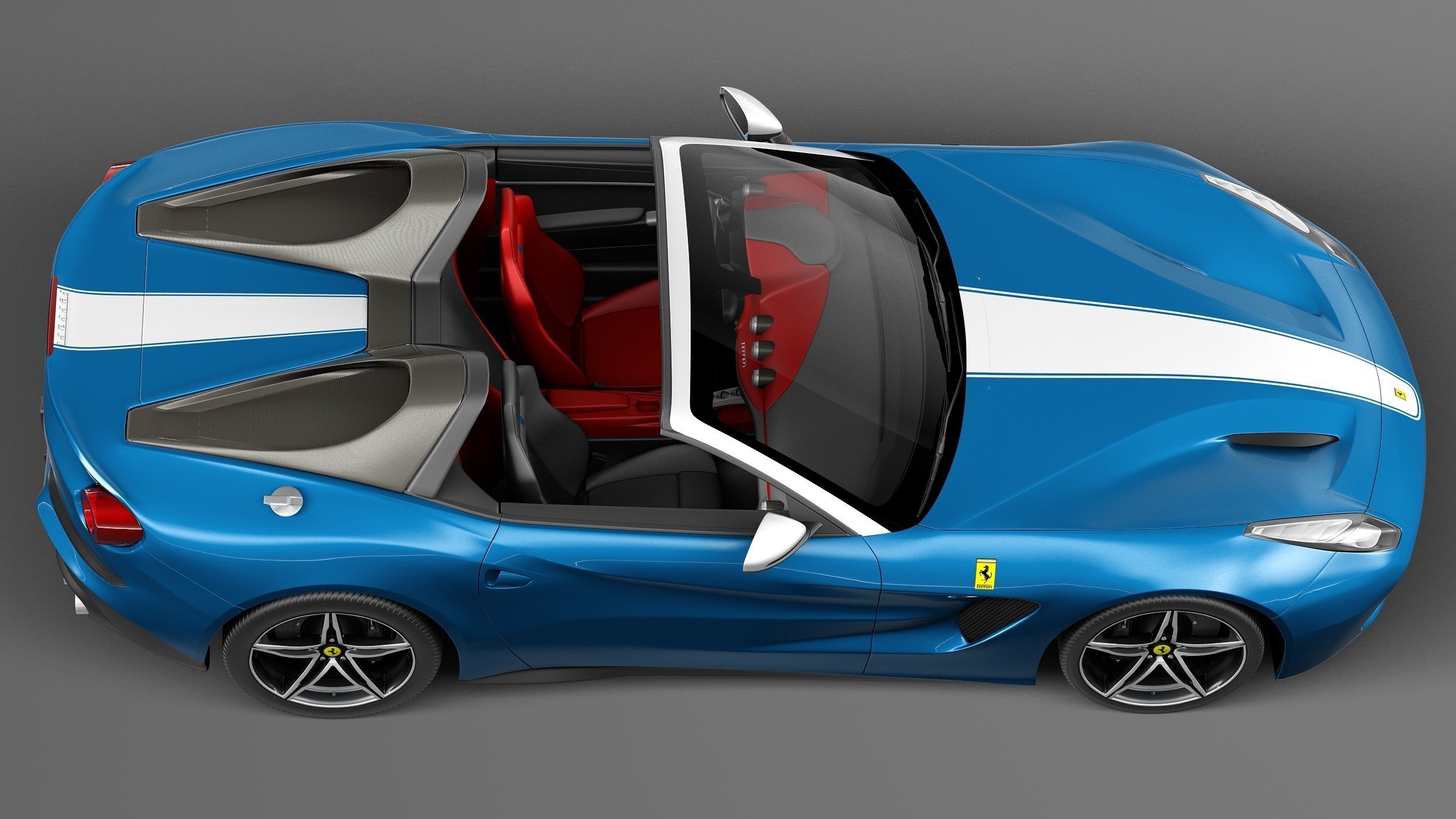 Ferrari F60 America 2015 3D model_7