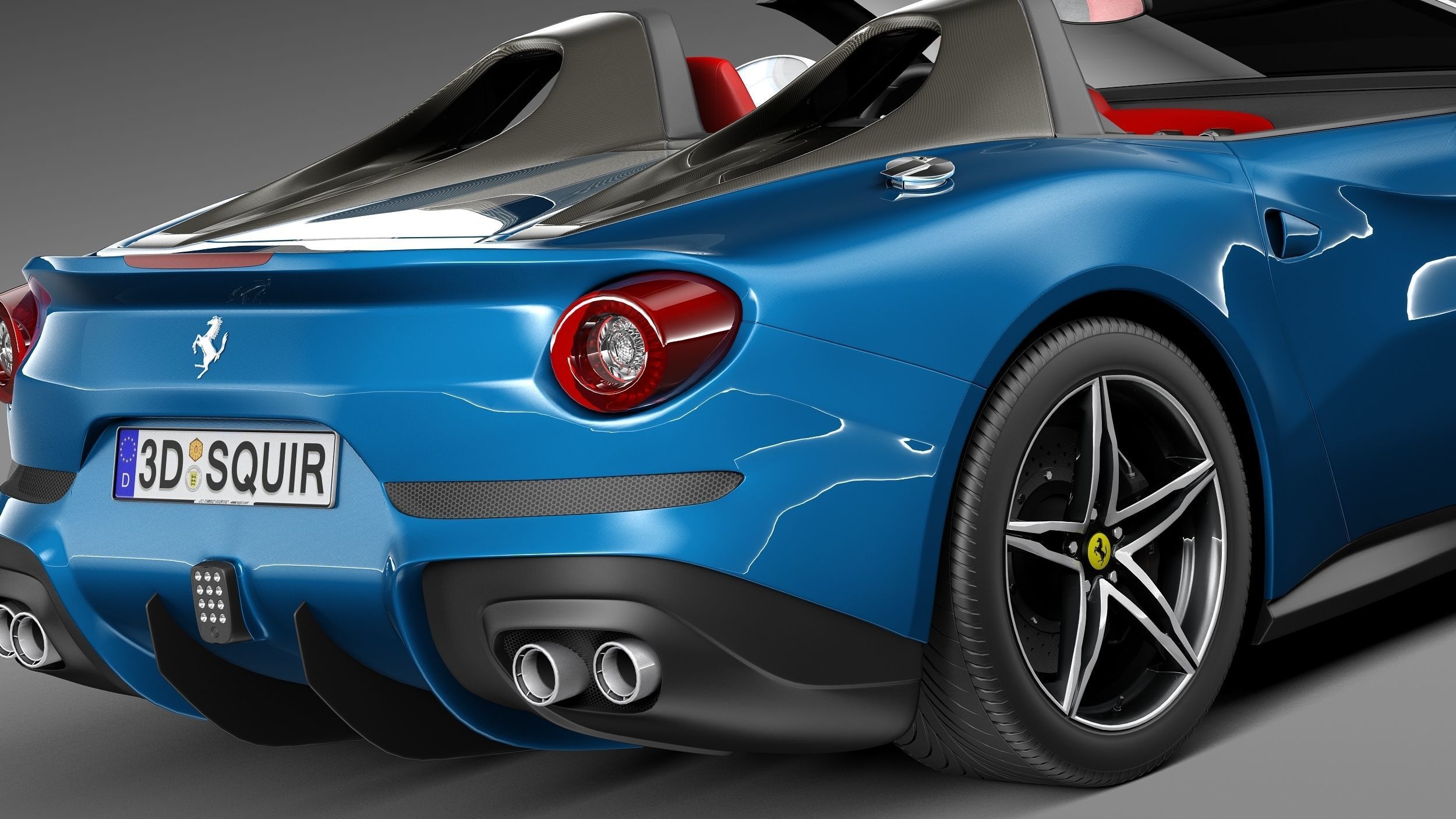Ferrari F60 America 2015 3D model_3