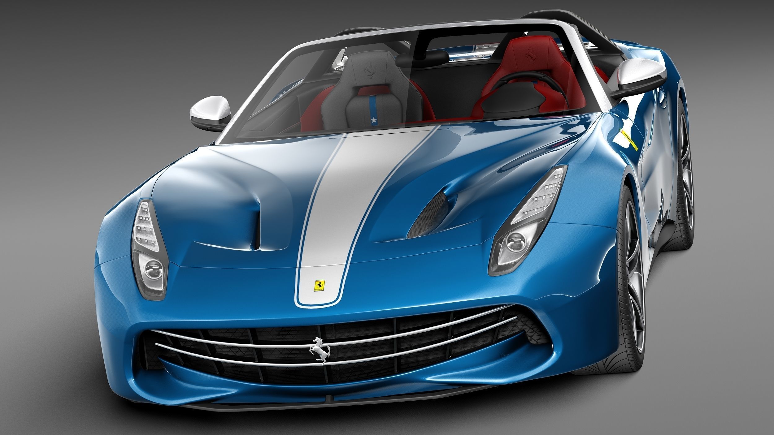 Ferrari F60 America 2015 3D model_1