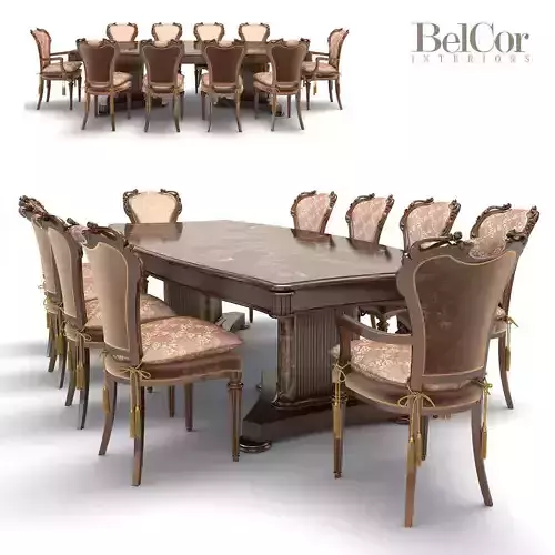 table-chairs BelCor ORLEANS Dinner Set