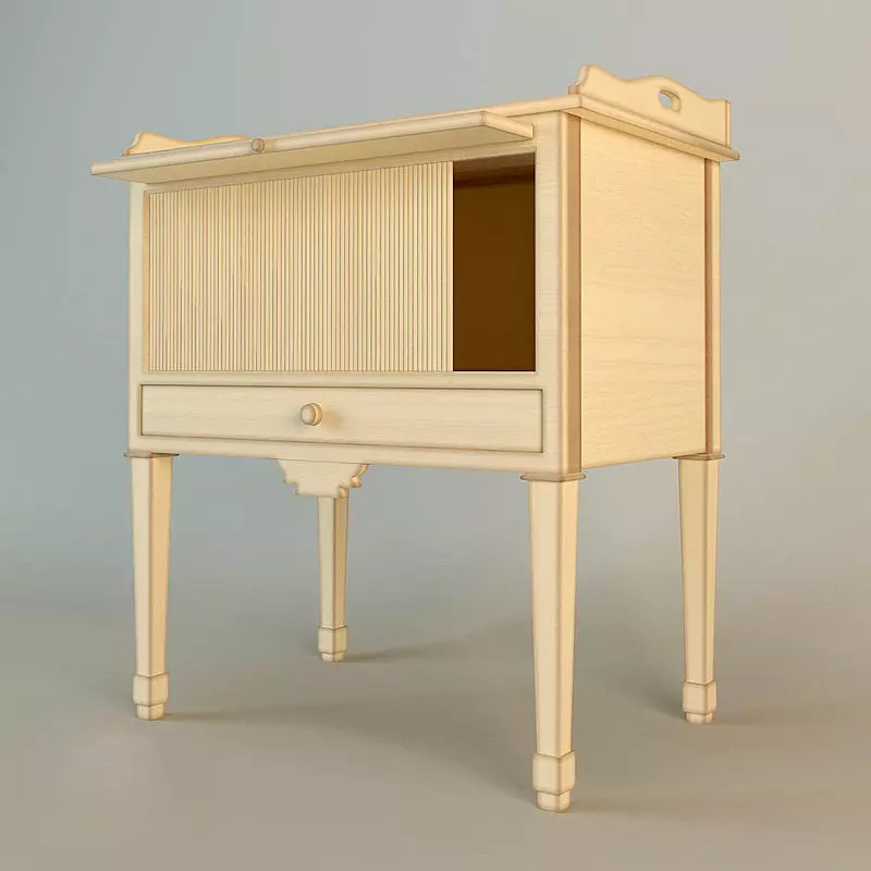 Salda Bedside Table 3D model