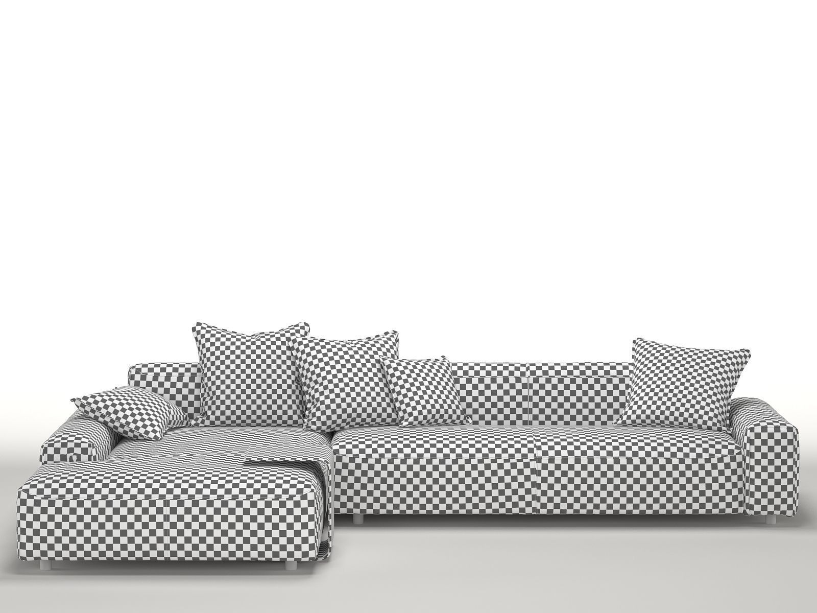 sofa Rolf Benz MIO 3D model_4