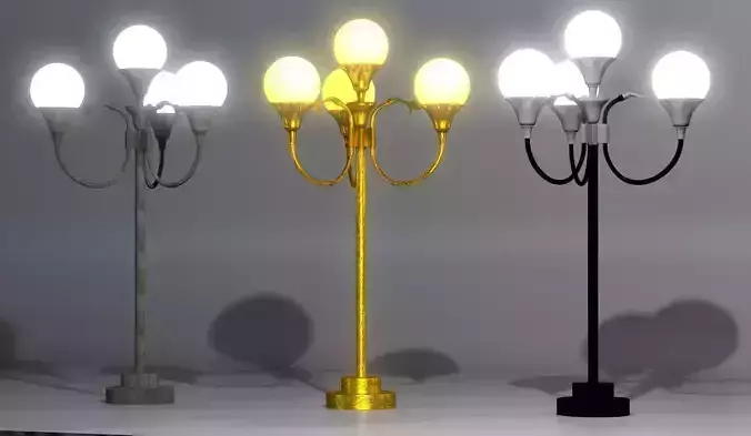 A collection of Street Lamps - Set I