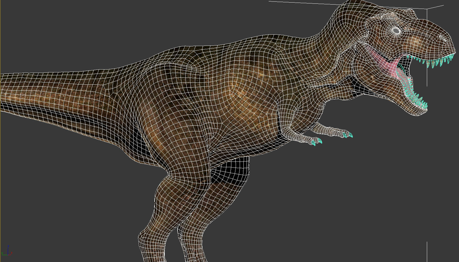 Tyrannosaurus Rex-Animations 3D model_19