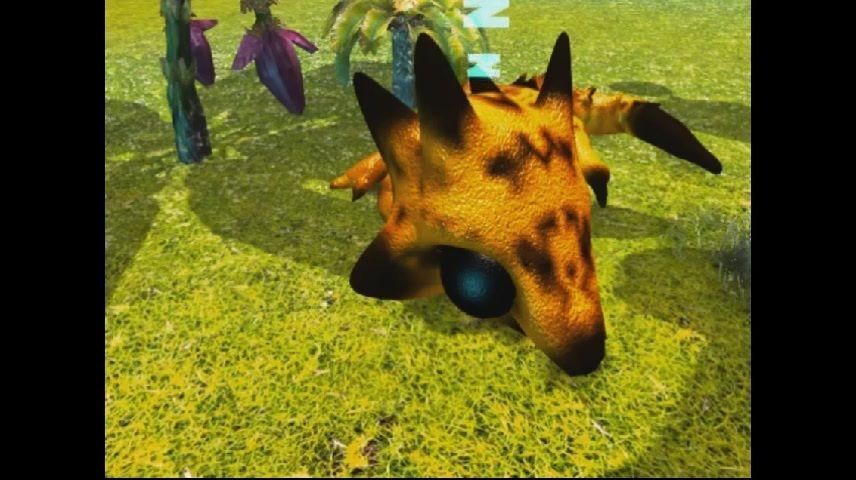 Gerrafagon the toothless reptile wyvern Low-poly 3D model_13