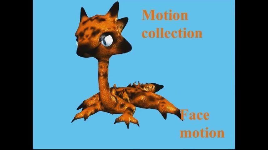 Gerrafagon the toothless reptile wyvern Low-poly 3D model_6