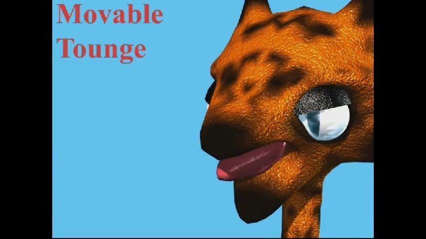 Gerrafagon the toothless reptile wyvern Low-poly 3D model_8