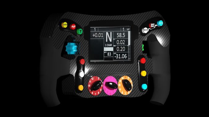 Mclaren F1 Steering Wheel 3D print model