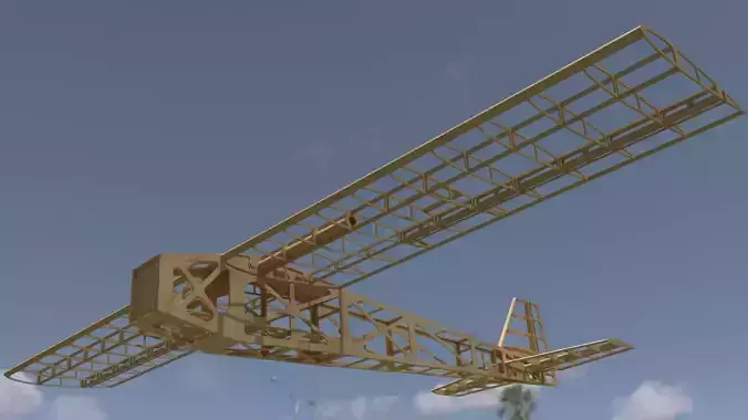 Aircraft Power Structure 3D print model