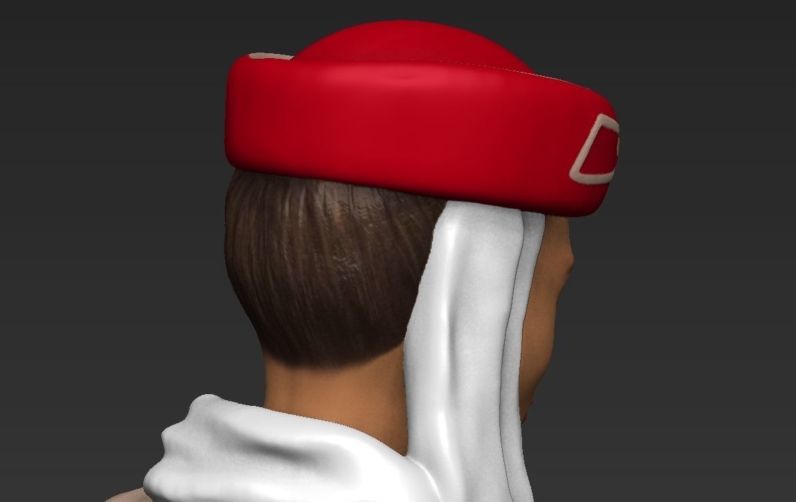 Emirates Airline stewardess ready for full color 3D printing 3D print model_26