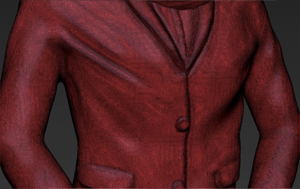 Emirates Airline stewardess ready for full color 3D printing 3D print model_60