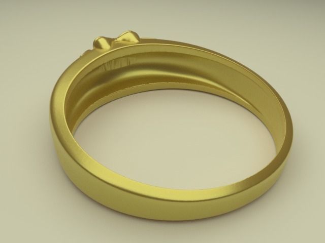 Bat Ring 3D print model_3