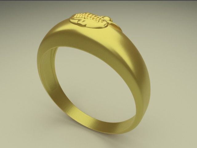 Bat Ring 3D print model_1