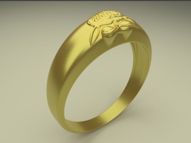 Bat Ring 3D print model_2