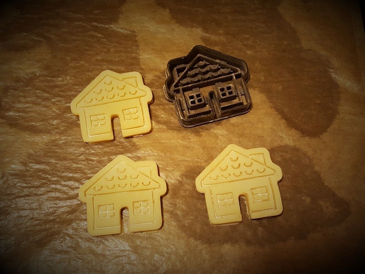 House cookie cutter 3D print model_1