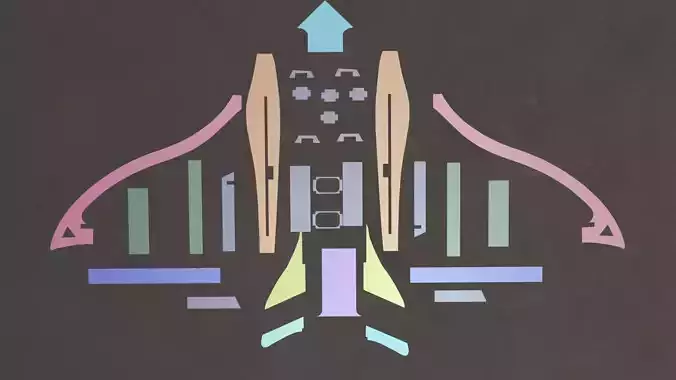 Xelio Airplane Model For 3DPrinter 3D print model