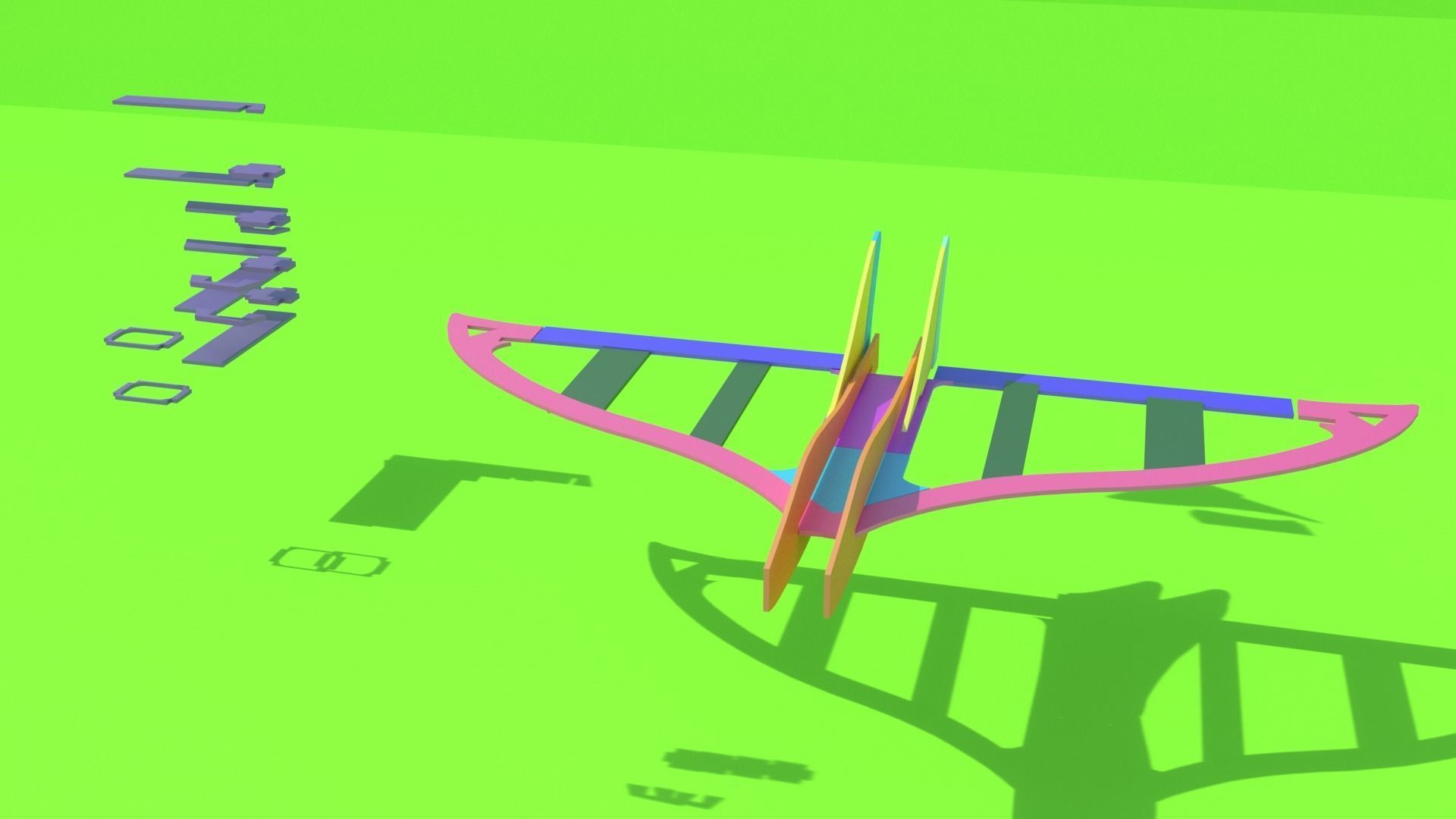 Xelio Airplane Model For 3DPrinter 3D print model_2