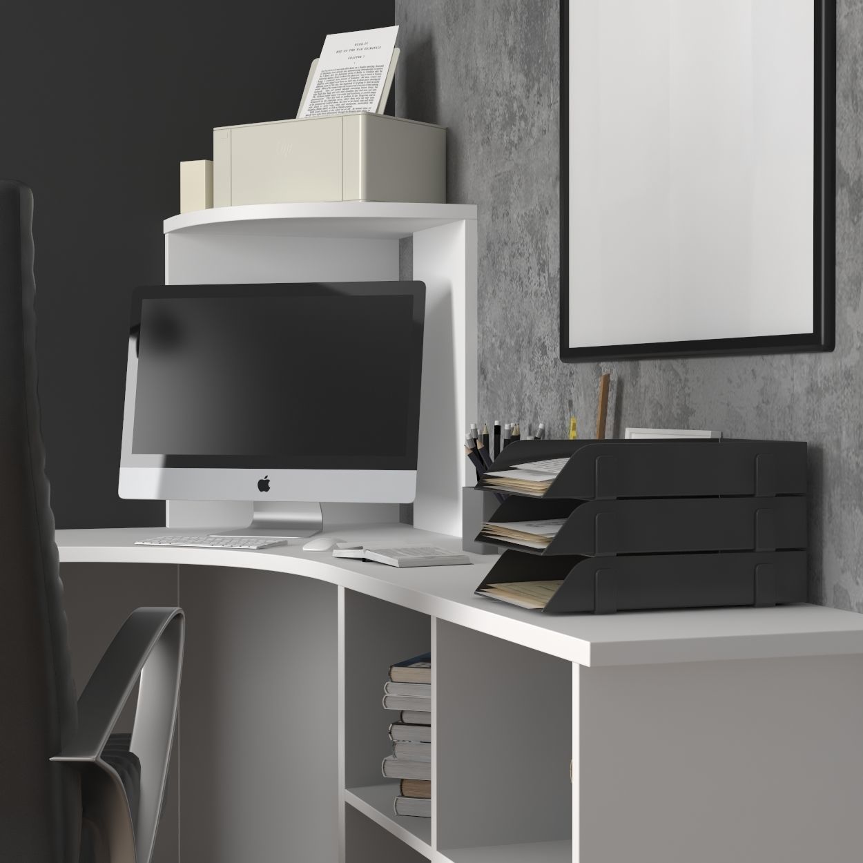 workplace 3D model_1